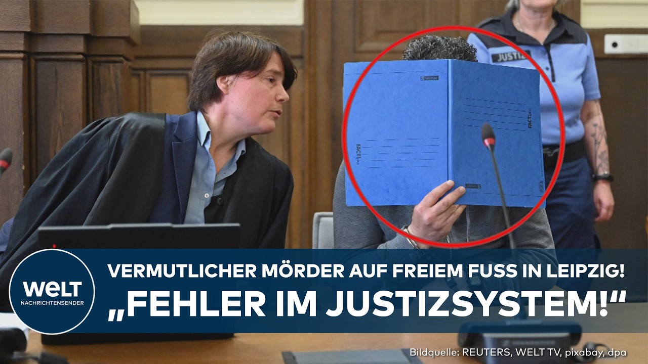JUSTIZ-SKANDAL IN LEIPZIG: Mordprozess platzt! Richterin fehlt! Angeklagter wieder frei