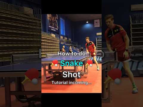 How To Do the SNAKE Shot 🏓🔥w/ @adambobrowshorts