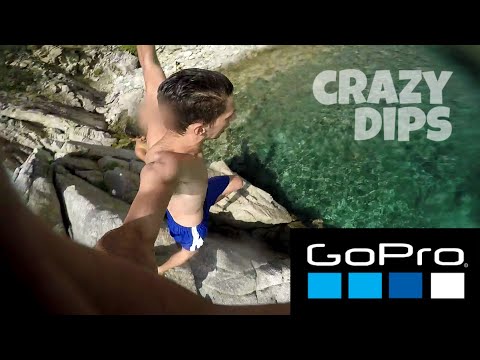TUFFI da PAURA con GoPro Hero 4 | Crazy Dips from Cliff #gopro