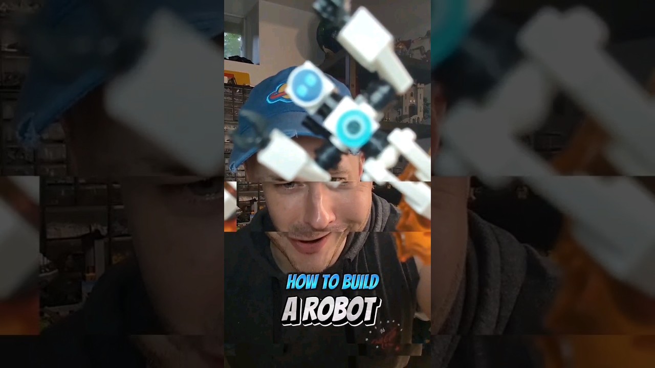 How to build a LEGO robot! #afol #moc #lego #legobuild