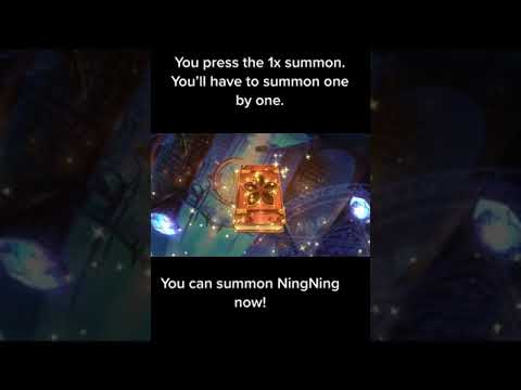 How To Summon ae-Winter and ae-NingNing (not available now)