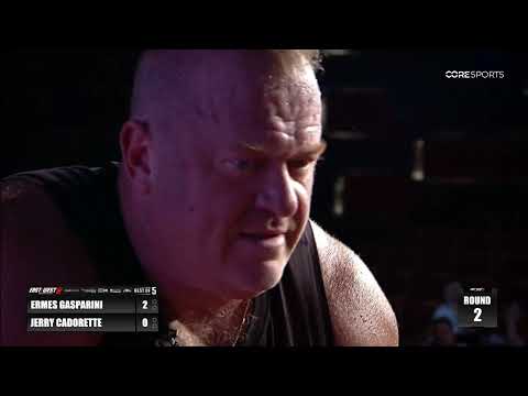 Ermes Gasparini vs Jerry Cadorette ONLY  HIGHLIGHTS