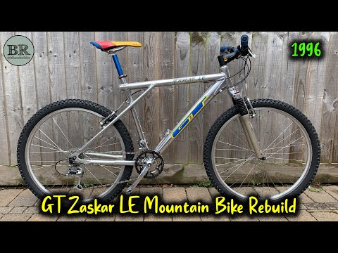 GT Zaskar Retro Mountain Bike Rebuild 1996 - A Classic