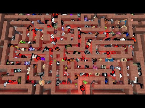 Too Much All Nextbots Chase Me In Liminal Hotel Gmod !! EP 12