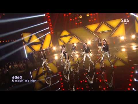 130602 인기가요 나인뮤지스   WILD