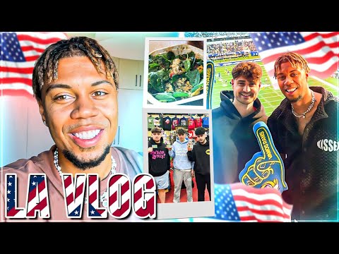 ALLTAGSVLOG in LOS ANGELES!🇺🇸 NFL GAME, ESSEN UND CO🏈 mit Eli, Rohat, Melle, Eldos & Musti🔥 VLOG 211