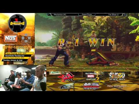 Mechanica vs The Show - GF - KOF XIII - GameClucks Thursdays #41