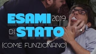 ESAMI DI STATO 2019 - COME FUNZIONANO