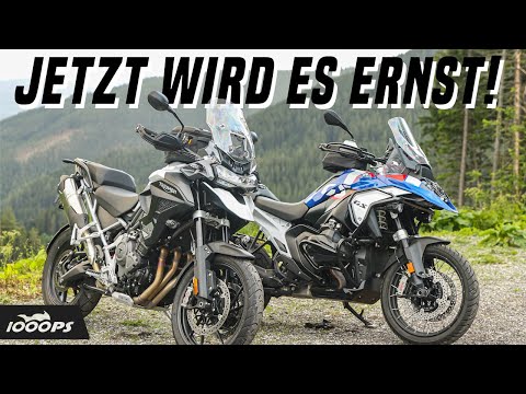 Straßen-Duell! BMW R 1300 GS vs. Triumph Tiger 1200 GT PRO