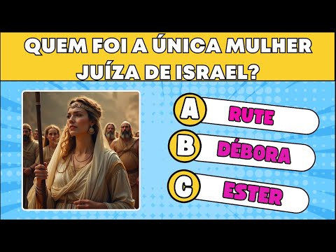 ✨QUEM FOI A ÚNICA MULHER JUÍZA DE ISRAEL ✨