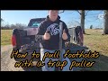 How to Pull Footholds With a trap puller | Last check of the 2021 2022 West Virginia Trapping Season