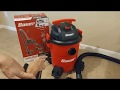 Harbor Freight Bauer 6 Gallon Wet Dry Vacuum Review by The Switz