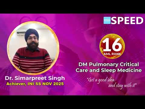 AML Rank 16,INI SS Nov 2025, DM Pulmonary Critical Care & Sleep Medicine, Dr. Simarpreet Singh