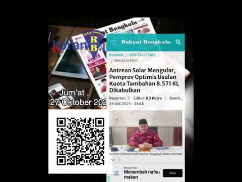 Top News Koran RB, Jumat, 27 Oktober 2023 