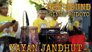 Download lagu CEK SOUND SINGO BUDOYO || YAYAN JANDUT mp3