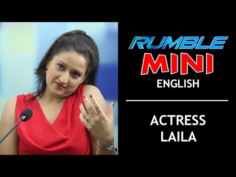 I play the violin too - Actress Laila Exclusive Interview - Rumble MINI.3
