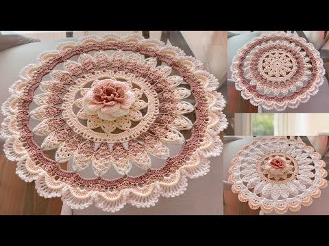 Como hacer Juegos de Mesa Lindos para tu Casa de Crochet