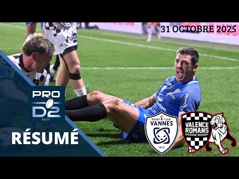 Pro D2 Matchday 9: Vannes vs Valence-Romans highlights - 2025/26 Season