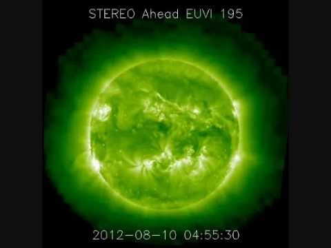 Farside Eruption and CME (8/10/2012)
