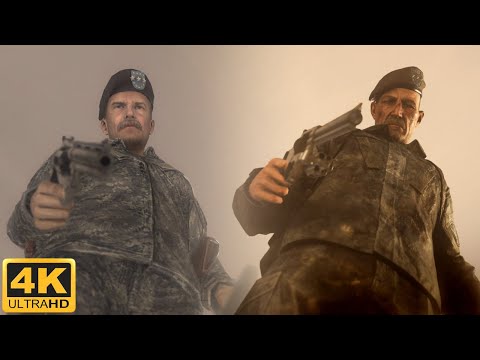 Call of Duty: MW2 ENDING Original VS Remastered 4K - Side by Side Graphics Comparison