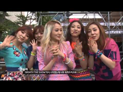 [BTS] 레이디스 코드(LADIES' CODE) SBS-MTV Behind The Show 131011