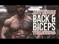 TRAINING BACK & BIS WITH WR POWERLIFTER BEN POLLACK