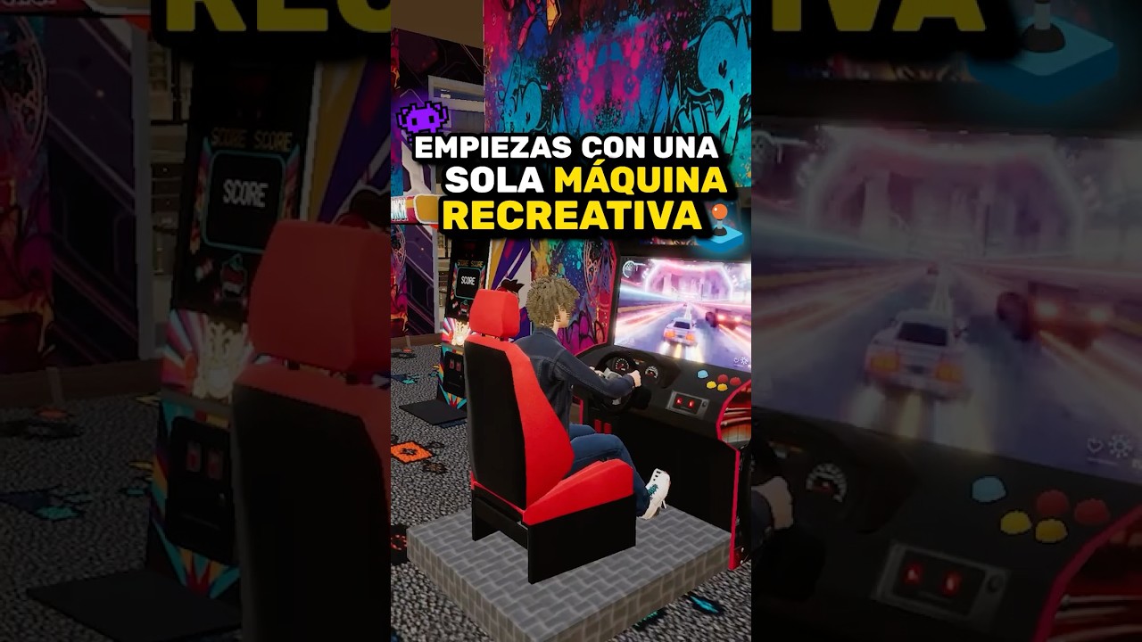 Empiezas con UNA recreativa y acabas con un IMPERIO ARCADE 🕹️ | Retro Arcade Shop Simulator