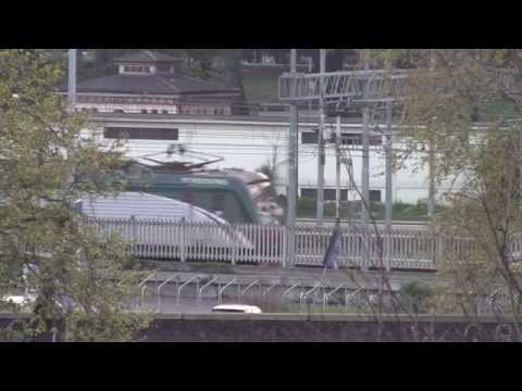 incrocio E464+MDVC-E464+2 piani - Monza - 09/04/2015