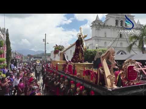Procesión del Nazareno en San Cristóbal Verapaz 🙏🕊️"