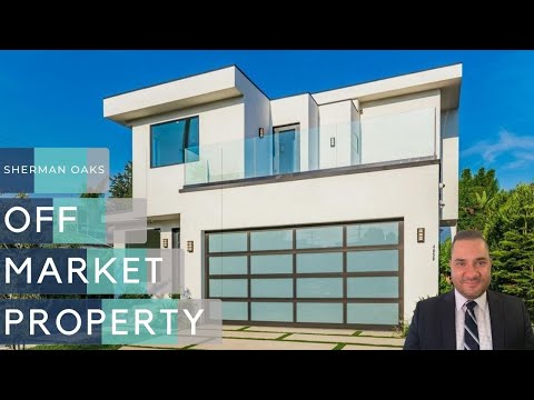 Come check out my latest off market property in Sherman Oaks. Brand NEW house w/ ADU!