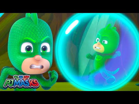 Gekko is in Double Trouble! 🦎 | PJ Masks Full Episodes | Cartoons for Kids | #superheroesforkids