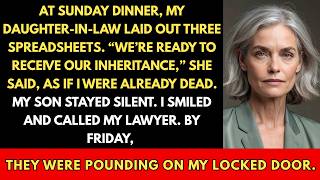 “We’re Ready to Receive Our Inheritance,” My Daughter-in-Law Said—I Smiled and Changed Everything