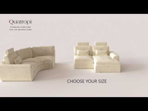 Demonstration of Two Seater Sofa