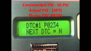 2014 Taurus SHO Boost Leak DTC P0234 OverBoost