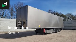Semi-remorque fourgon Krone SD Roldeur Liftas Palletbox Rolltor | Image 4 - Autoline