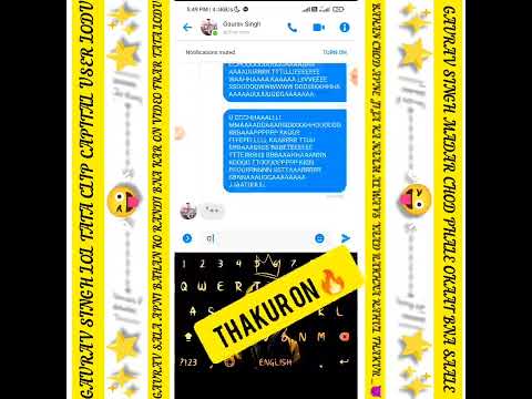 G4UR4V S1NGH S44L3 J44T K3 B44L 0N V1D30 L0L T4T4 F4R4R 🤣🤪