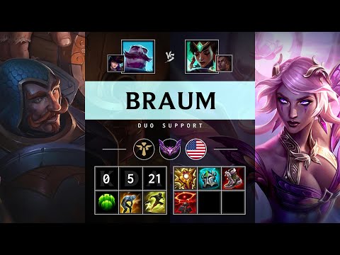 Braum Support vs Karma - NA Master Patch 25.19