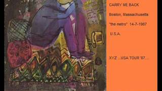 ANDY SUMMERS - Carry Me Back (Boston "the metro" 14-7-87 U.S.A.)