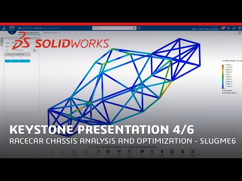 Keystone Presentation 4/6 - Racecar Chassis Analysis and Optimization - SLUGME6