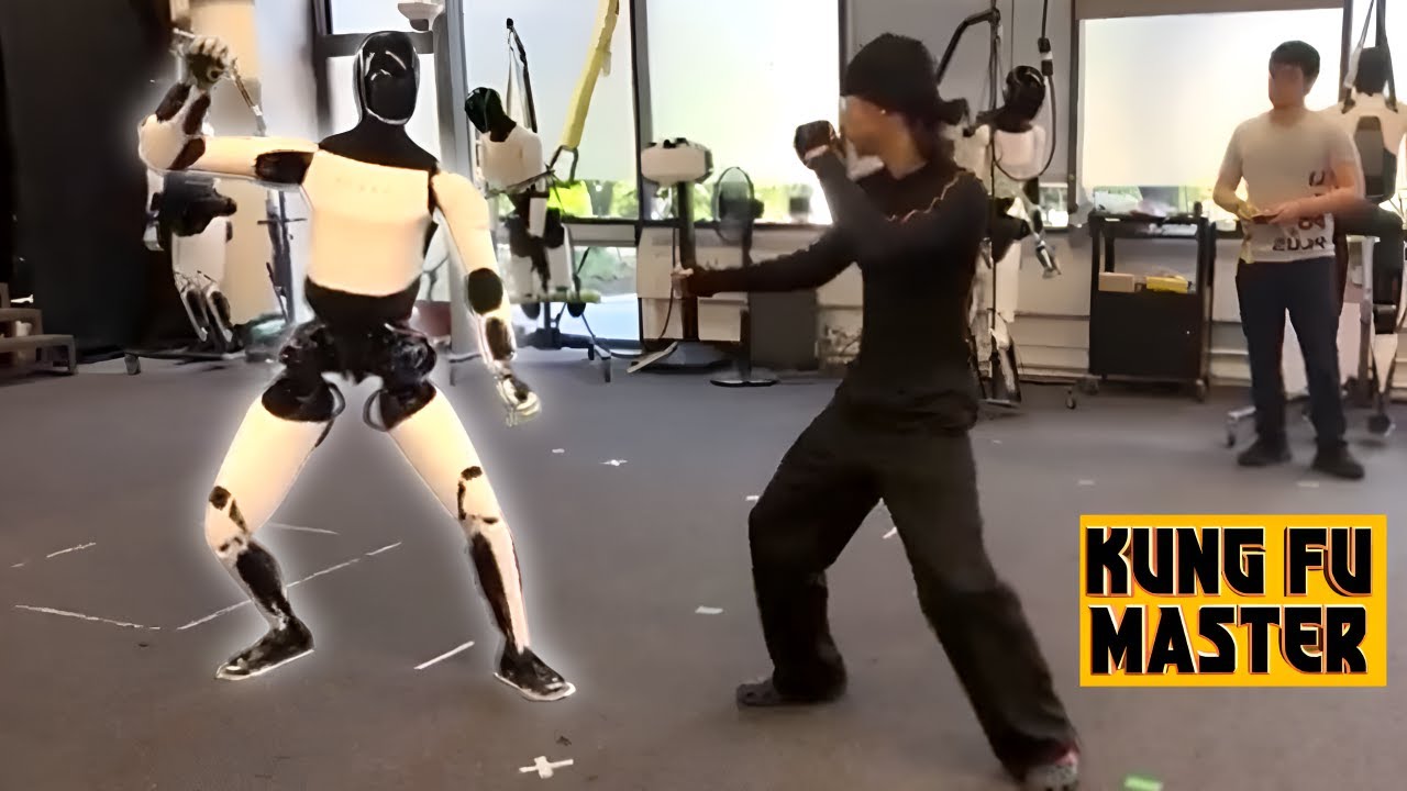 Watch Tesla’s Optimus Humanoid Robot Learn Real Time Kung Fu Moves