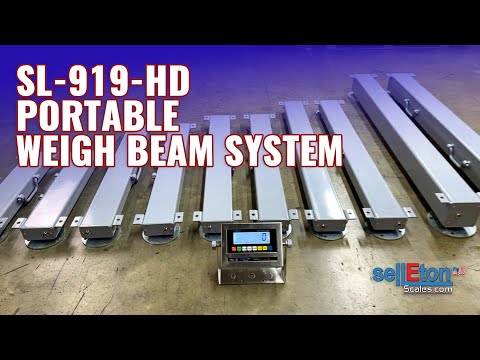SellEton SL-919-HD ( Heavy duty ) Portable Weigh Beam System