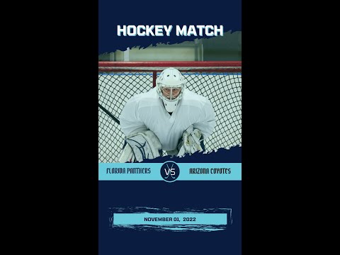 Florida Panthers vs Arizona Coyotes, Scores Last Night Game. (Nov. 01, 2022). #shorts