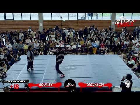 SOUNSY vs DRICKSON QUART FINAL + 18 ans (THE GETDOWN BATTLE FINAL - WINNER DRICKSON)