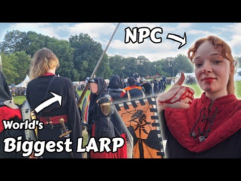 I went to the World's biggest LARP & got obliterated... literally.