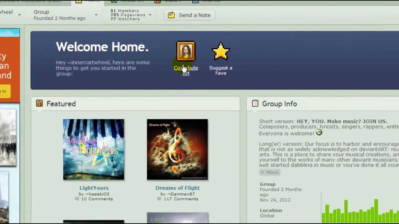[TUTORIAL] How to Submit to DeviantART Groups