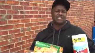 Funny Baltimore ice cream riot. Blue Bell Ice Cream has been out for 2 or 3 weeks.