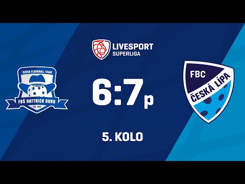 5. kolo | FBŠ Hummel Hattrick Brno - FBC 4CLEAN Česká Lípa 6:7p