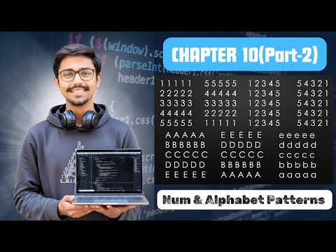 Java Pattern Programming Number Alphabet Patterns Explained Marathi