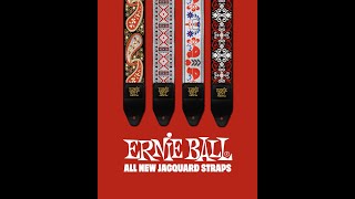 Video thumbnail for Ernie Ball: 2021 Jacquard Strap Collection by Ernie Ball
