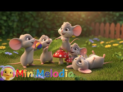 “Ratón Travieso”-Canción Infantil | MiniMelodia